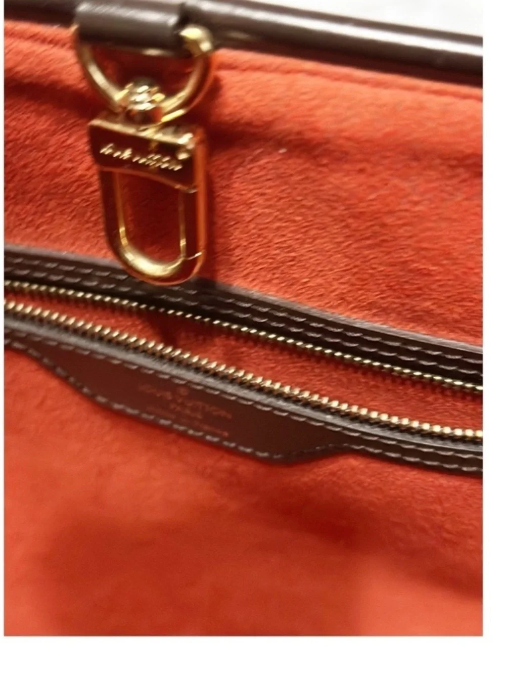 Louis Vuitton Manosque Damier GM Handbag Purse